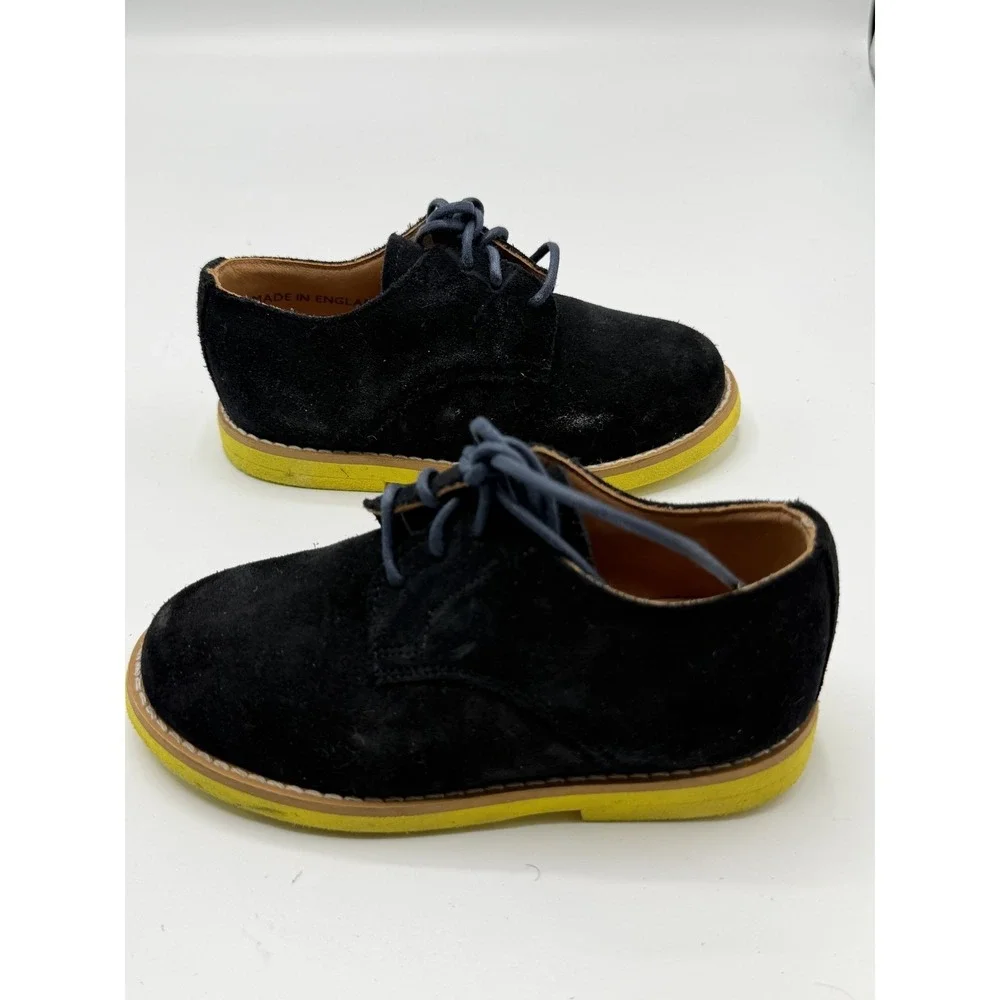 Lil‎ McNairy Caramel Lot 2 Suede Oxford Green Black Toddler Size 7